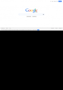 screenshot of http://www.google.pl