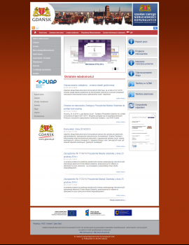 screenshot of http://gznk.pl