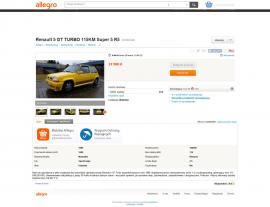 screenshot of http://allegro.pl/renault-5-gt-turbo-115km-super-5-r5-i5202825068.html