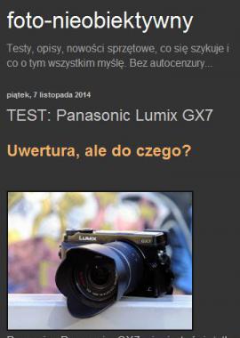 screenshot of http://foto-nieobiektywny.blogspot.com/2014/11/test-panasonic-lumix-gx7.html?m=1