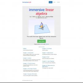 screenshot of http://immersivemath.com/ila/index.html